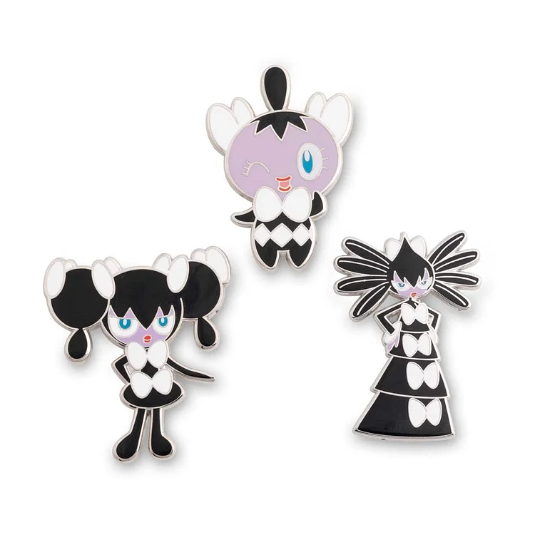 Gothita, Gothorita & Gothitelle Pokémon Pins (3-Pack)