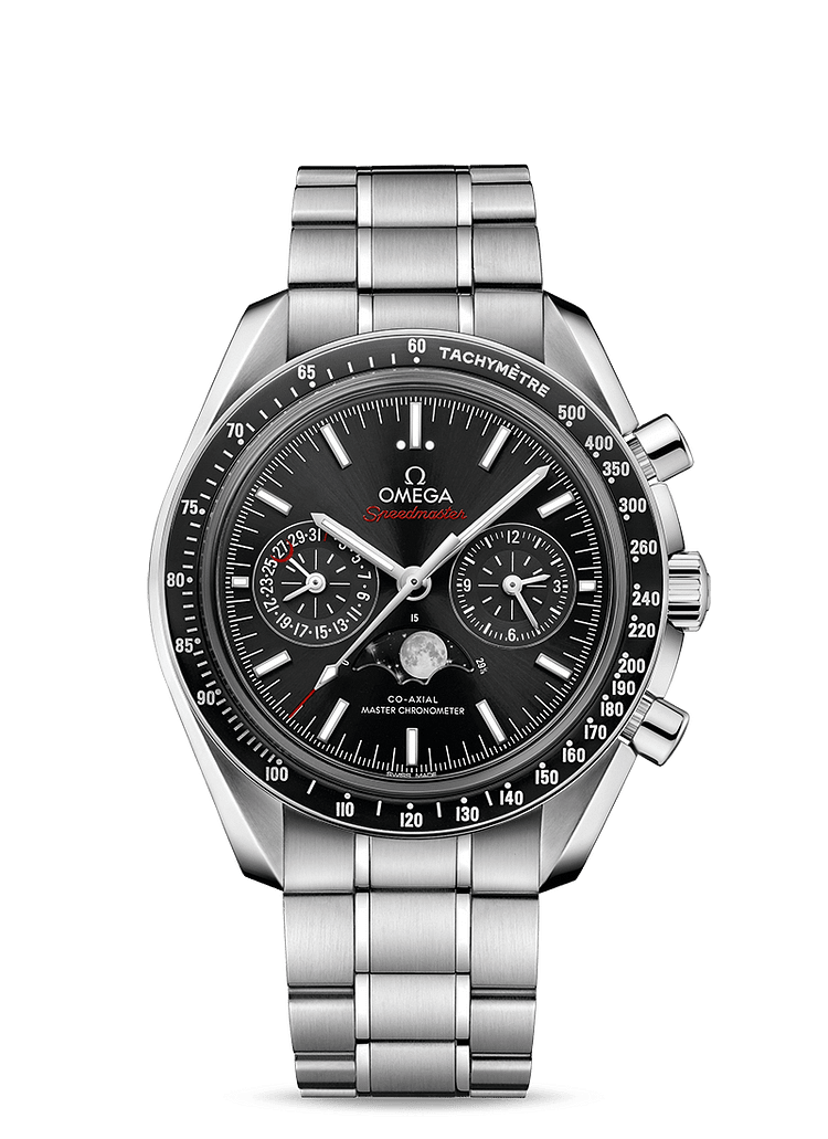 MOONPHASE CO‑AXIAL MASTER CHRONOMETER MOONPHASE CHRONOGRAPH 44.25 MM Steel on Steel
