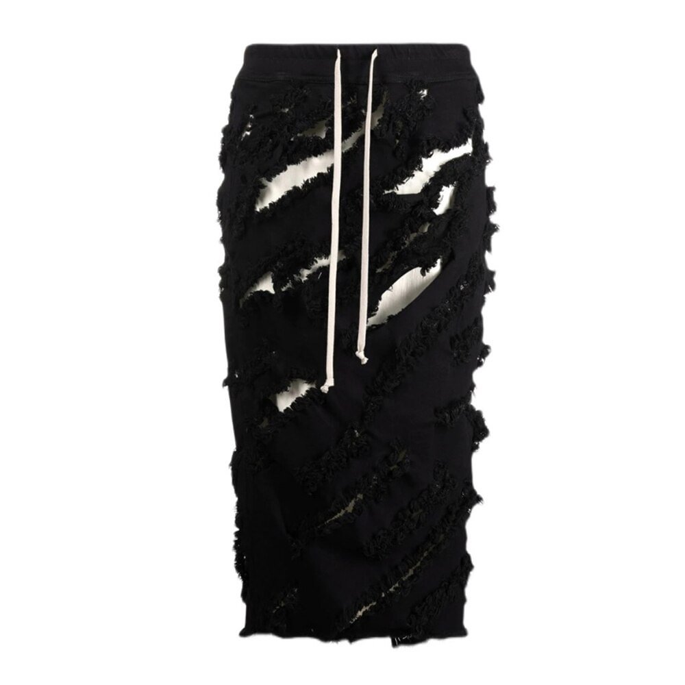 Fongt Casual Straight Skirt For Women High Waist Loose Split Midi Skirts Female Korean Fashion Summer Clothing Style 2022
