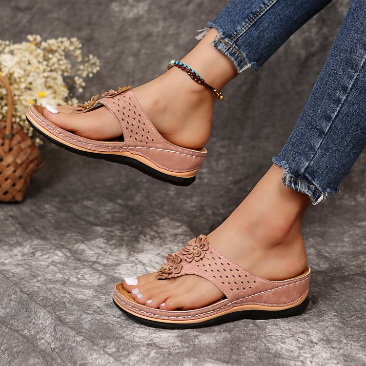 Sandals With Arch Support Anti-Slip Wedges Sandals