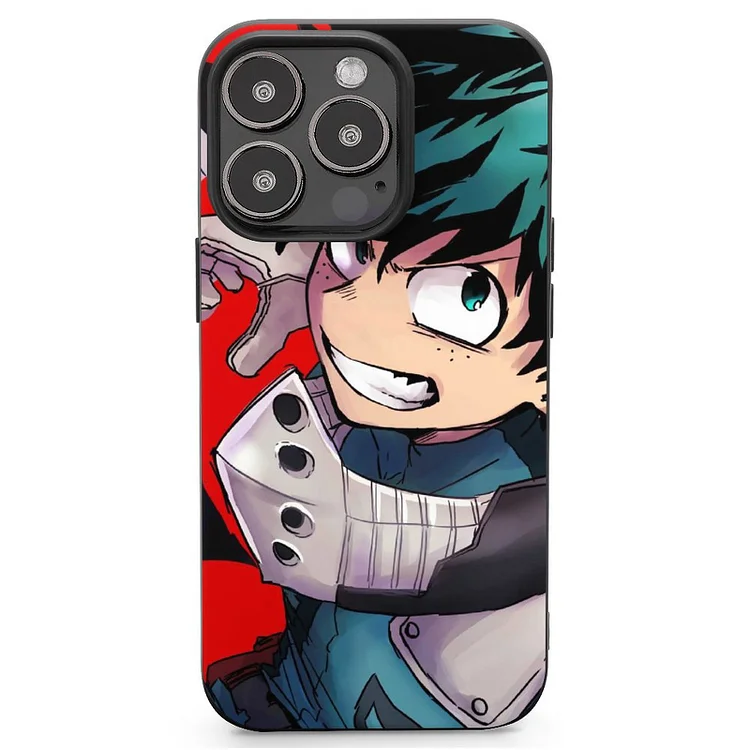 Izuku Midoriya Anime My Hero Academia Phone Case(79) Mobile Phone Shell IPhone 13 and iPhone14 Pro Max and IPhone 15 Plus Case - Heather Prints Shirts