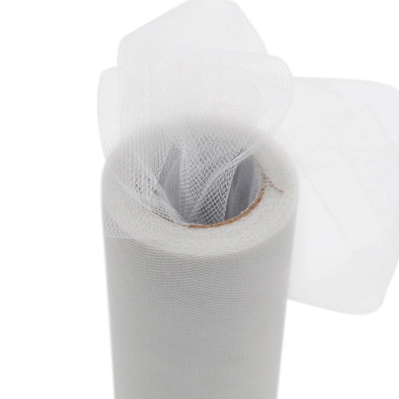 Tulle Roll 15cm 25Yards Roll Fabric Spool Tutu Party Baby Shower Birthday Gift Wrap Wedding Decoration Christmas Event Supplies