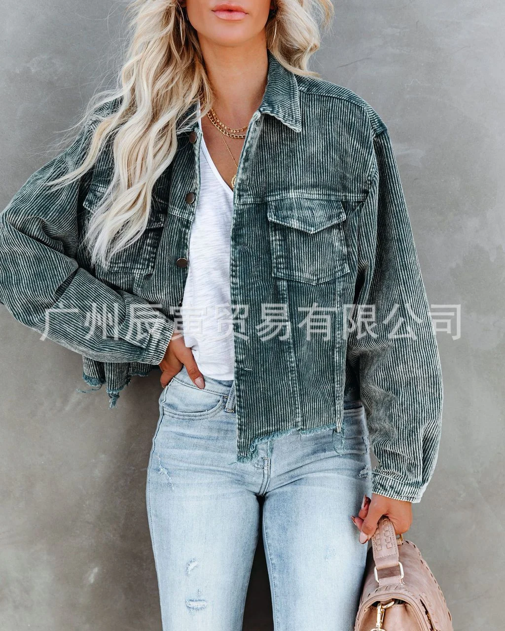 Woherb The Ins Winter Street Hipster Versatile Denim Lapel Loose Washer Make Old Female Jacket-Outfit Ideas