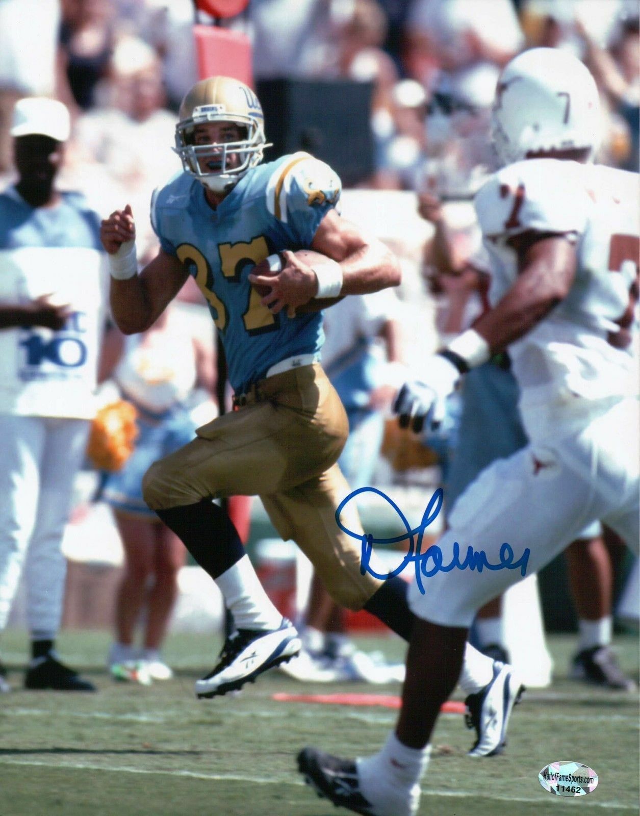 Danny Farmer Signed 8X10 Photo Poster painting Autograph UCLA Bruins Running Auto Right w/COA