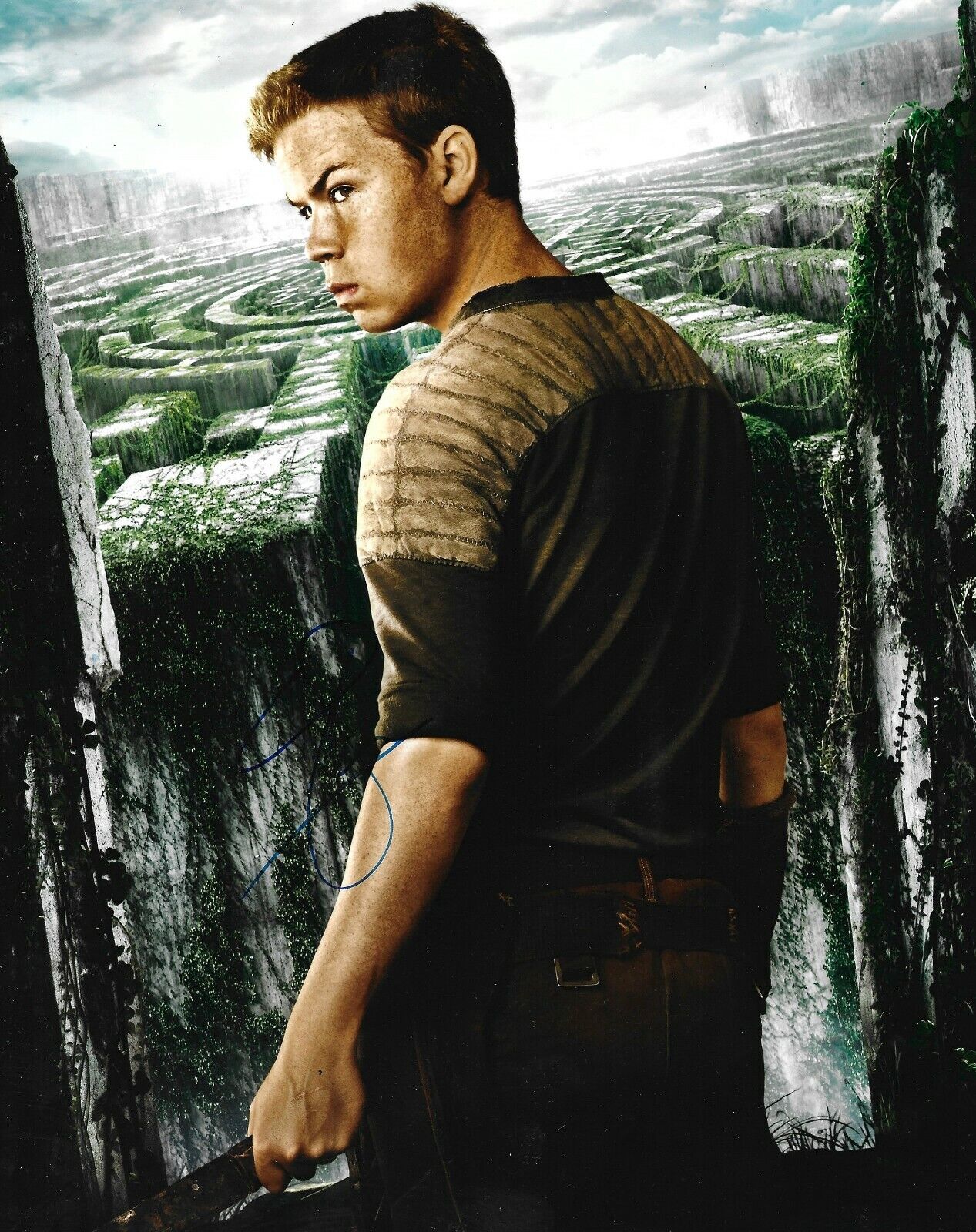 Will Poulter Signed The Maze Runner 10x8 Photo Poster painting AFTAL