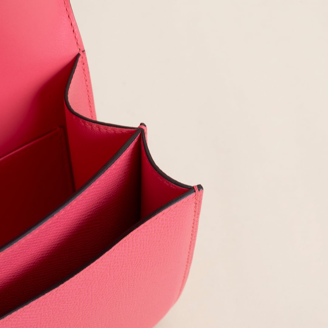 Constance 18CM Epsom 8W Rose Azalee  GHW