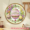 Easter Egg DIY Diamond Painting Hanging Pendants Acrylic Crafts Kit for Home Wall Decor