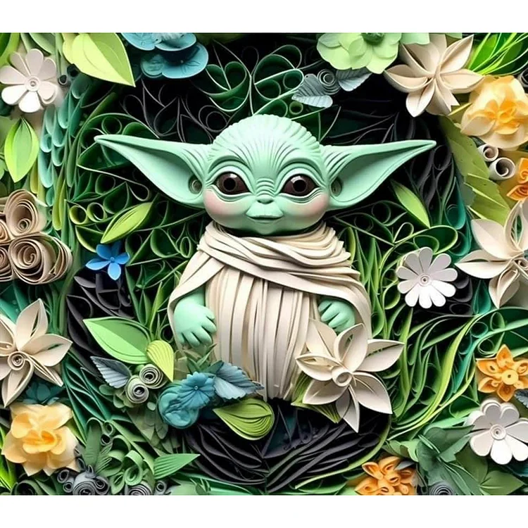 Baby Yoda Diamond Painting Kits 20% Off Today – DIY Diamond Paintings