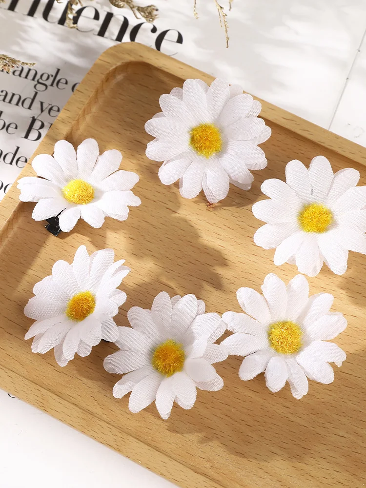 Vintage Cottagecore Daisy Hair Pins Set