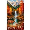 Autumn Elk - Diamond Painting - Full Round Drill (Canvas|40*70cm)
