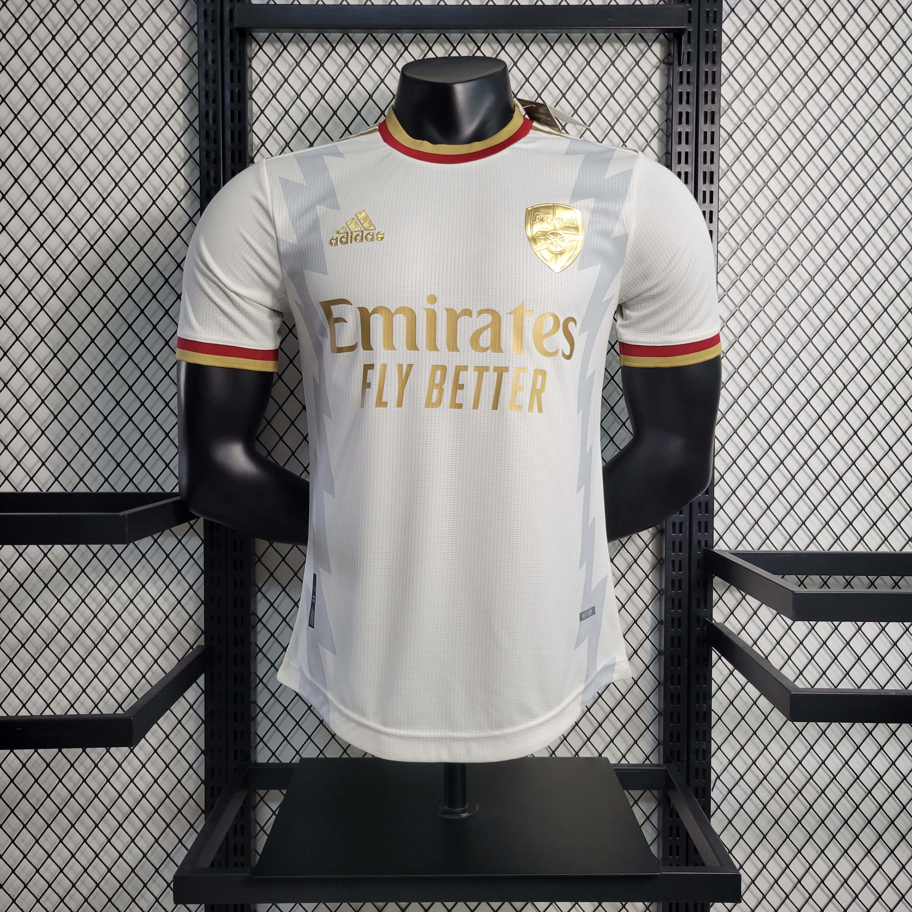 2021/22 Womens adidas Bukayo Saka Arsenal Away Jersey - SoccerPro