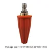 High Pressure Sprayer 1/4 Inch Quick Connector Pressure Washer Tips Turbo Nozzle