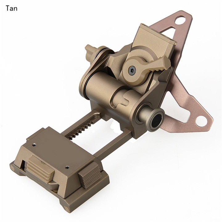  New hunting L4 G30 helmet bracket vertical fixed installation with Ops-Core permanent VAS cuttlefish base for pvs18 - HaikeWargame