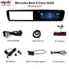 Mercedes Benz S-Klasse W222 Langer Android-Bildschirm, der sich bis zum Armaturenbrett erstreckt