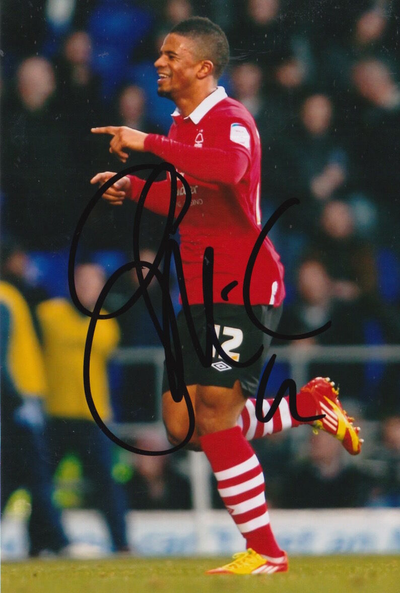 NOTTINGHAM FOREST HAND SIGNED GARATH MCCLEARY 6X4 Photo Poster painting.