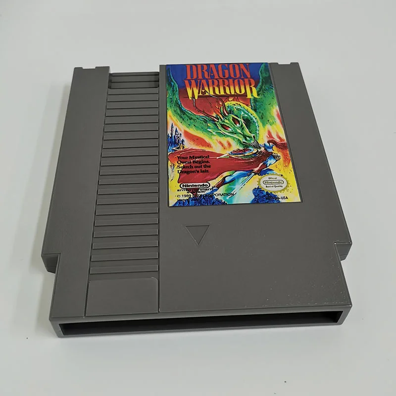 Dragon Warrior For Nintendo NES - 8 Bit Game Cartridge