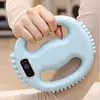 Electric Body Fascia Ring Vibration Body Shaping Massager Rechargeable 4-Sided Massager Head Fascia Ring Multifunctional Handheld Muscle Fascias Gun Deep Tissue Massage Device