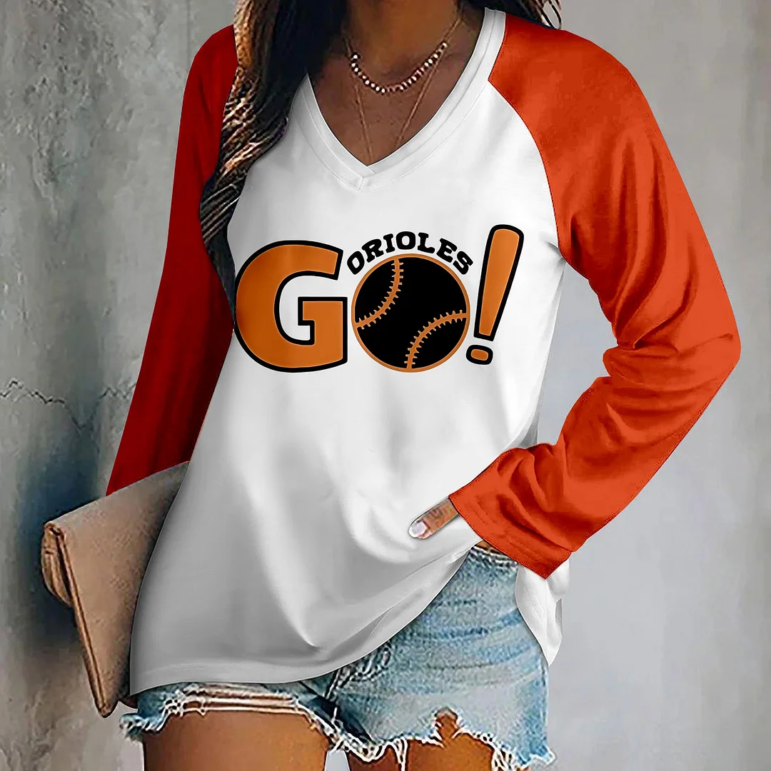 Women's Printed Long Casual Sweatshirt