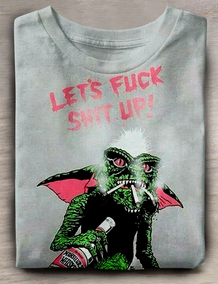 Teecade Teecade Let's Fuck Shit Up T-shirt