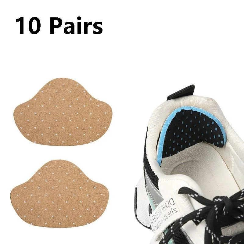 10 Pairs Sneaker Heel Sticker High Heels Soft Anti-abrasion Anti-drop Pad