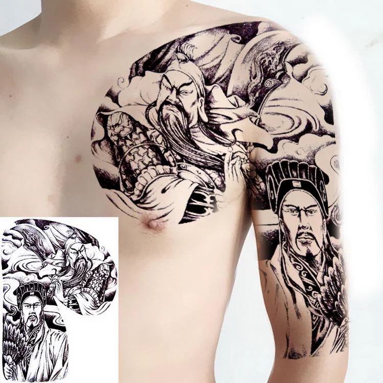 tatoos temporales for men shoulder tattoos dragon black large tattoo and body art sticker boys tattoo tribal designs mens decals