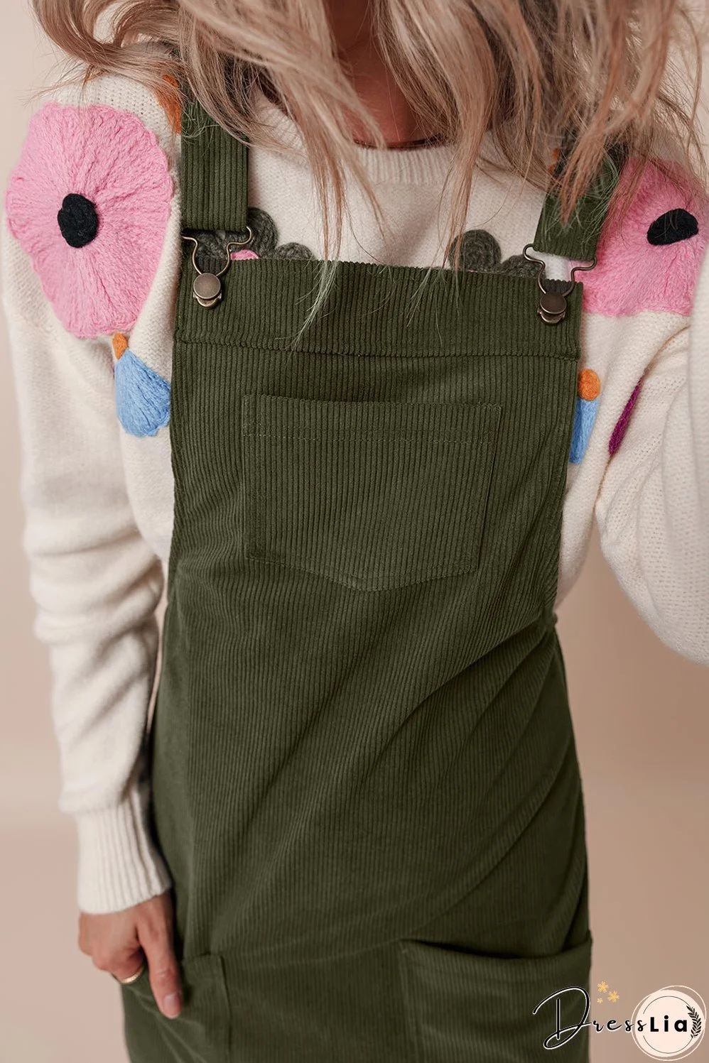 Trendy Corduroy Jumper