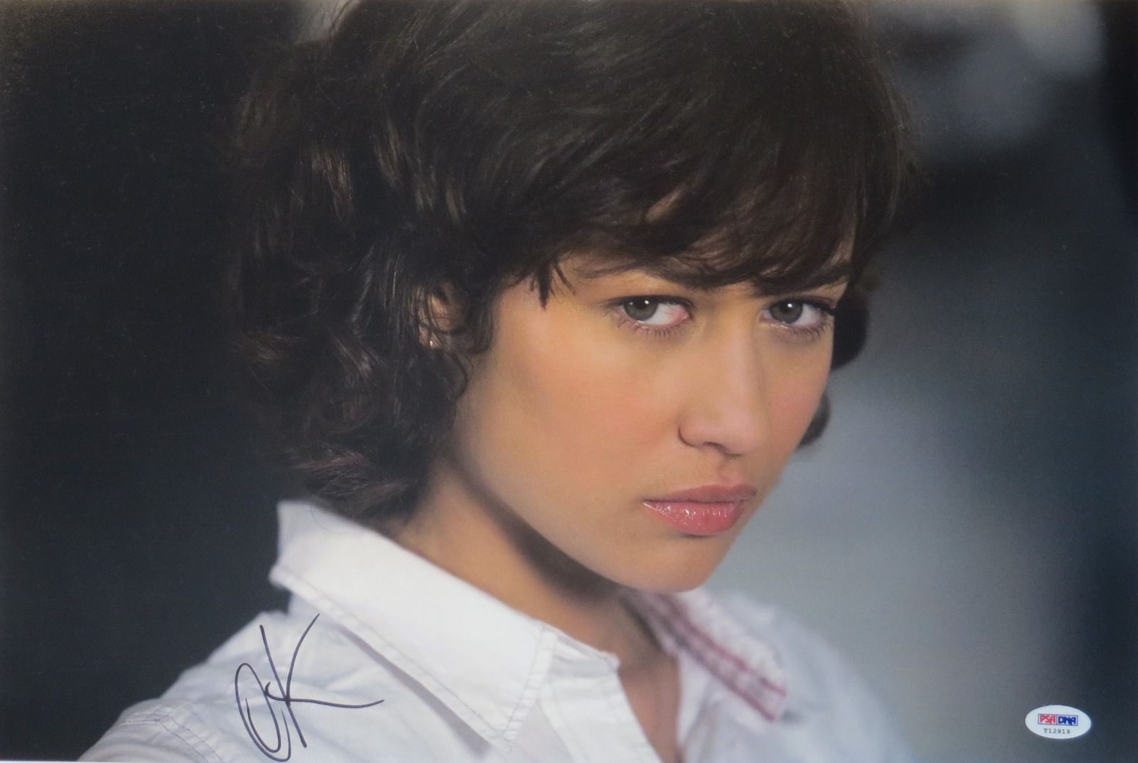 Olga Kurylenko Signed Quantum of Solace Autographed 12x18 Photo Poster painting PSA/DNA #T12919