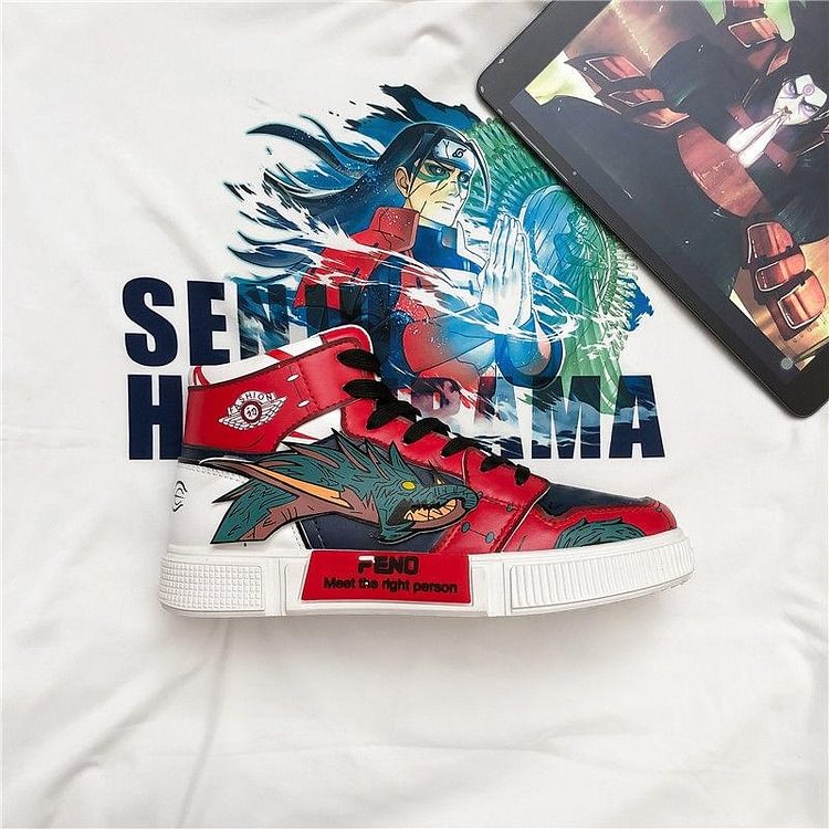 Naruto Senju Hashirama Sneakers weebmemes