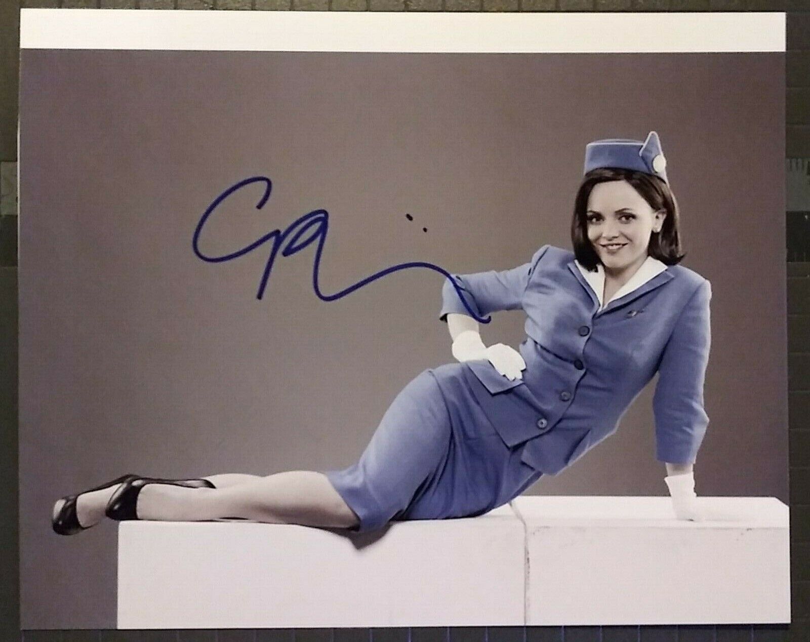 Christina Ricci signed 8x10