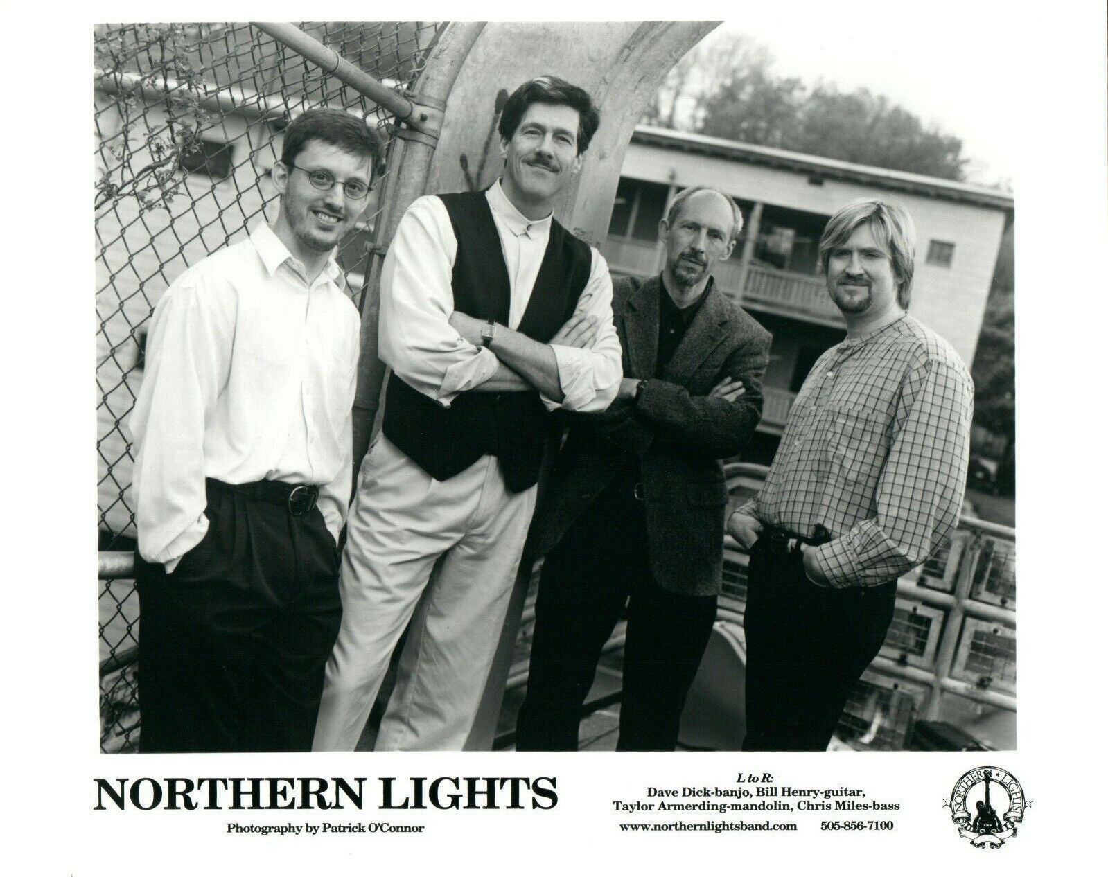 NORTHERN LIGHTS Bluegrass Music Band 8x10 Promo Press Photo Poster painting