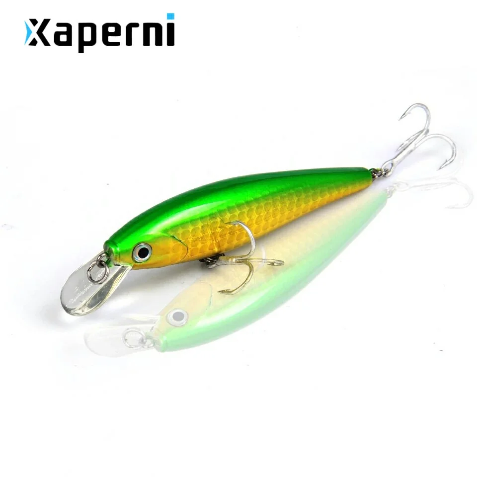 A+ fishing lures,new model,Xaperni perfect action minnow,78mm/9.2g, 5pcs/lot.  dive 0.8-1.2m