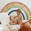 Morandi Rainbow Wall Sticker Home Kids Room Store Decor