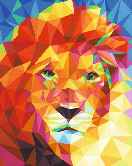 

Mandala Lion – Paint By Numbers - 40*50CM, 501 Original