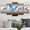 Butterfly And Flower  | Full Round Diamond Painting Kits
