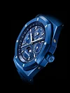 Blue 904L Steel Blue Dial - Perpetual Calendar Watch - 41mm