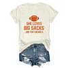 She Loves Big Sacks And That Chicago D Tee