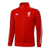 25/26 Liverpool Red long zipper  Training Jacket Set