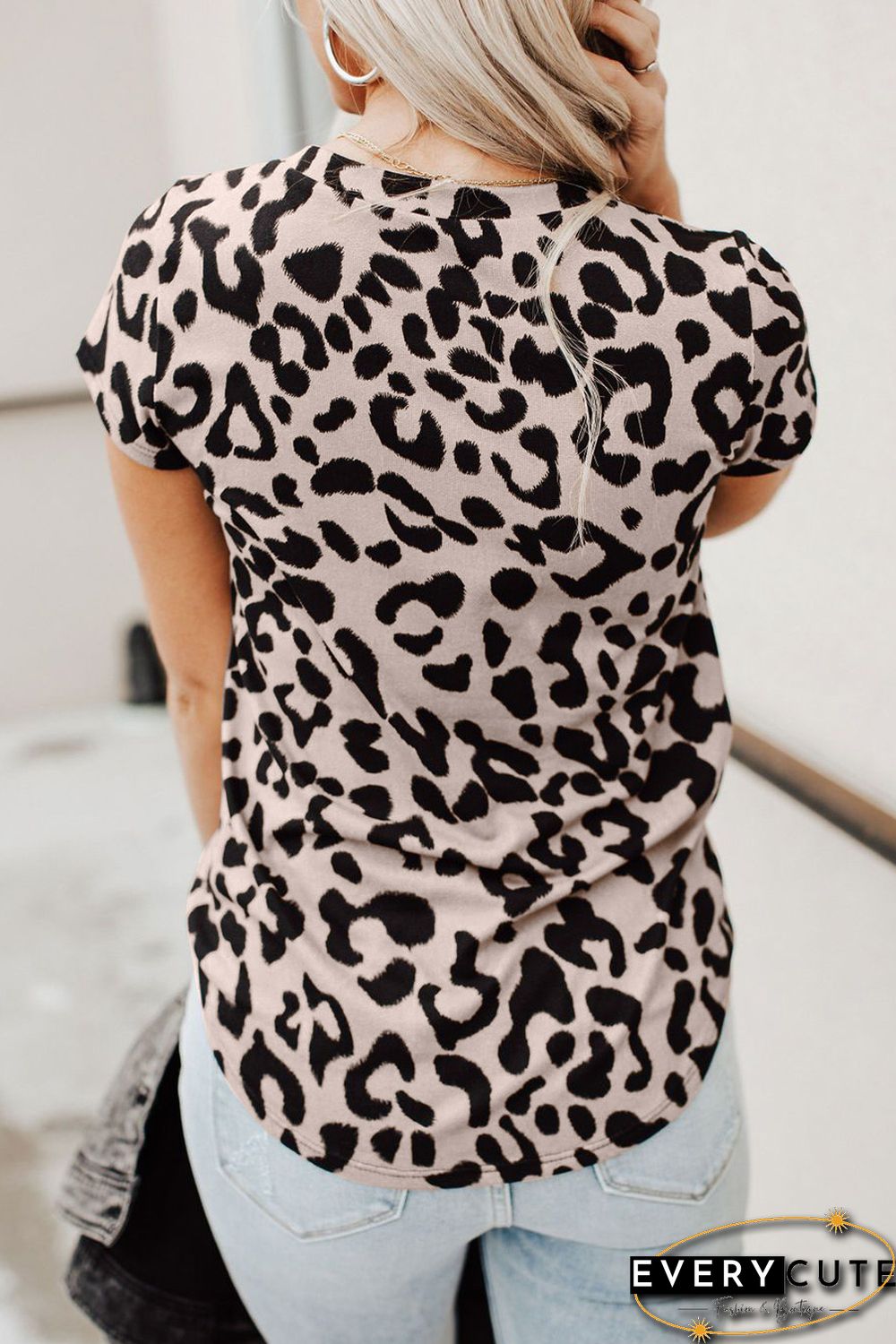 Into The Wild Leopard Print Tee