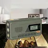 Portable DAB FM Radio with Flashlight BT Speaker Rechargeable Emergency Radio