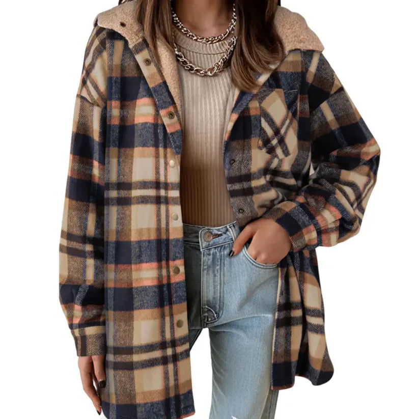 Teddy Bear Cozy Flannel Jacket