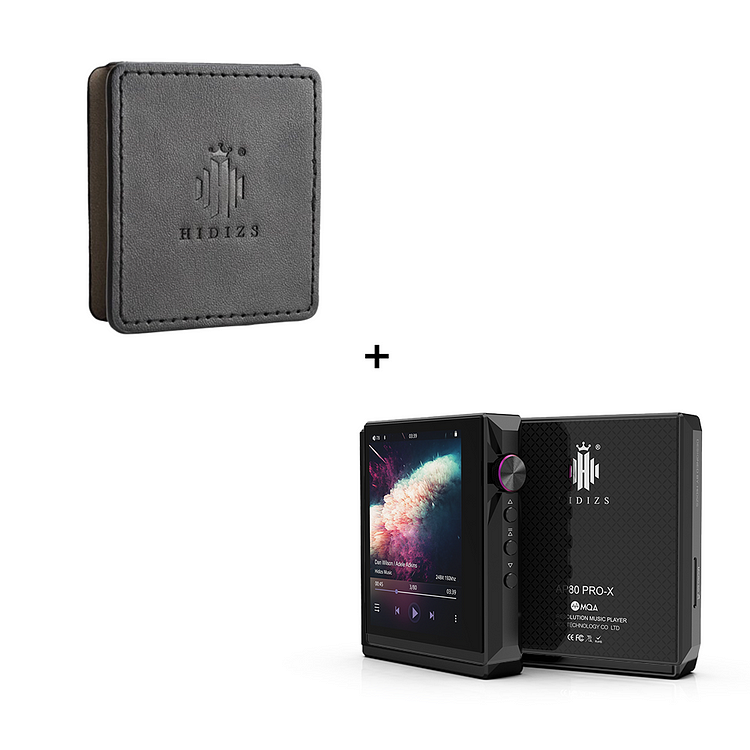 AP80 Pro-X Music Player + Leather Case Bundle