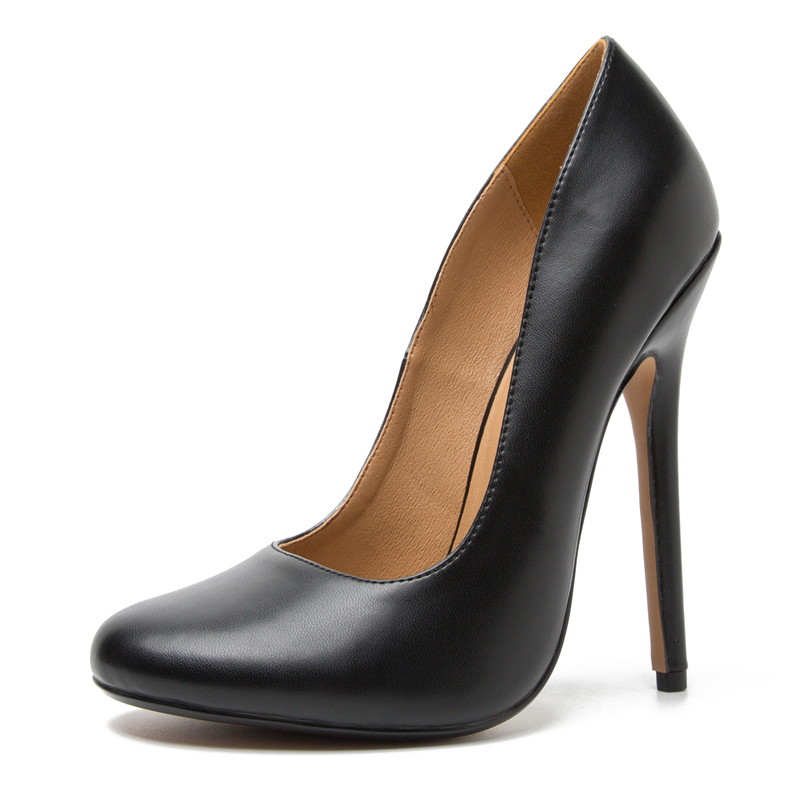High Heels Pumps Women Shoes 15cm Ultra High Heels Ladies Black White Red Stripper Fetish Wedding Party Shoes