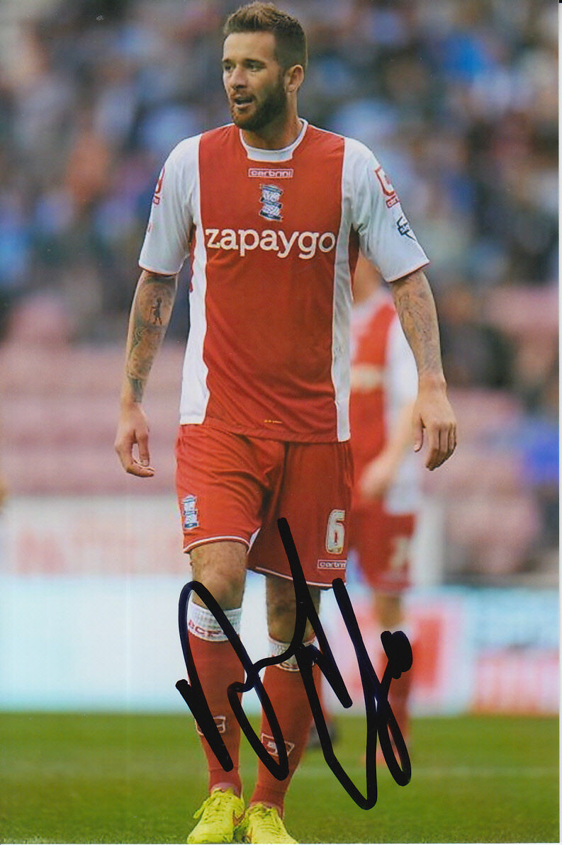 BIRMINGHAM CITY HAND SIGNED DAVID EDGAR 6X4 Photo Poster painting 1.