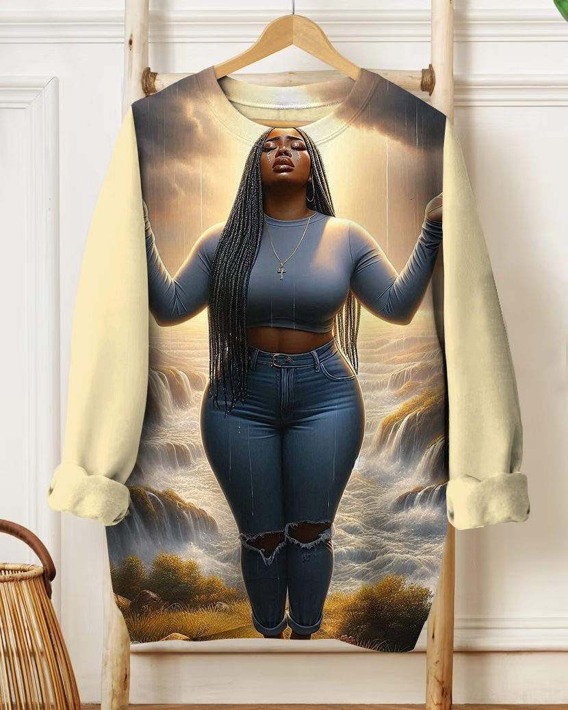 Thank God Crewneck Sweatshirt