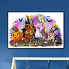 (60*40cm)Halloween - Full Round Drill Diamond Painting