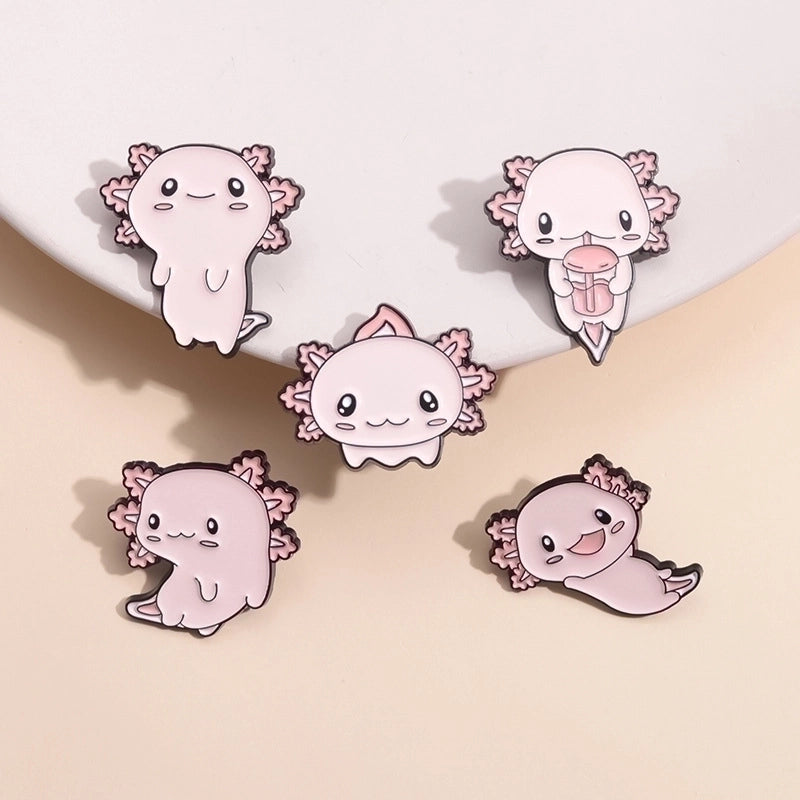 Cartoon Style Cute Animal Alloy Stamping Stoving Varnish Plating Women’s Brooches