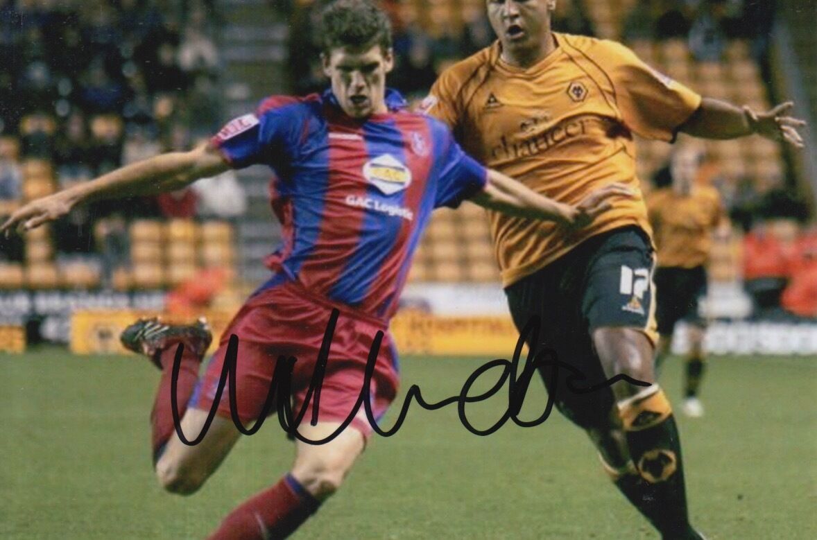 CRYSTAL PALACE HAND SIGNED MARK HUDSON 6X4 Photo Poster painting 1.