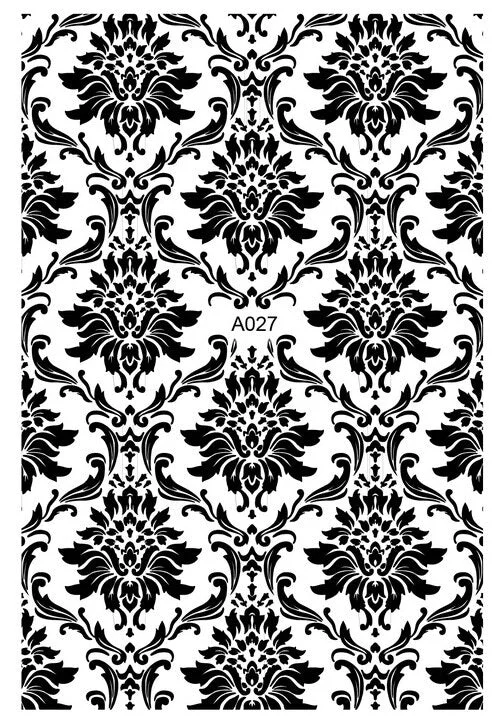 Black Wave Gold Stars White Line Nail Art Stickers Designs Manicure Sticker Back Glue Accessories for Nail Art Decoration Decals