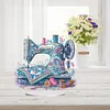 Acrylic Flower Sewing Machine - 5D DIY Craft Ornament
