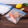 Reusable Vacuum Food Storage Bag Resealable BPA Free Zipper Storage Bags